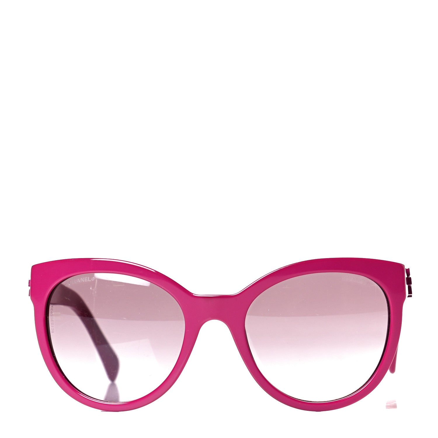 Chanel Pantos CC Signature 5315 Sunglasses Fuchsia 2 of 5
