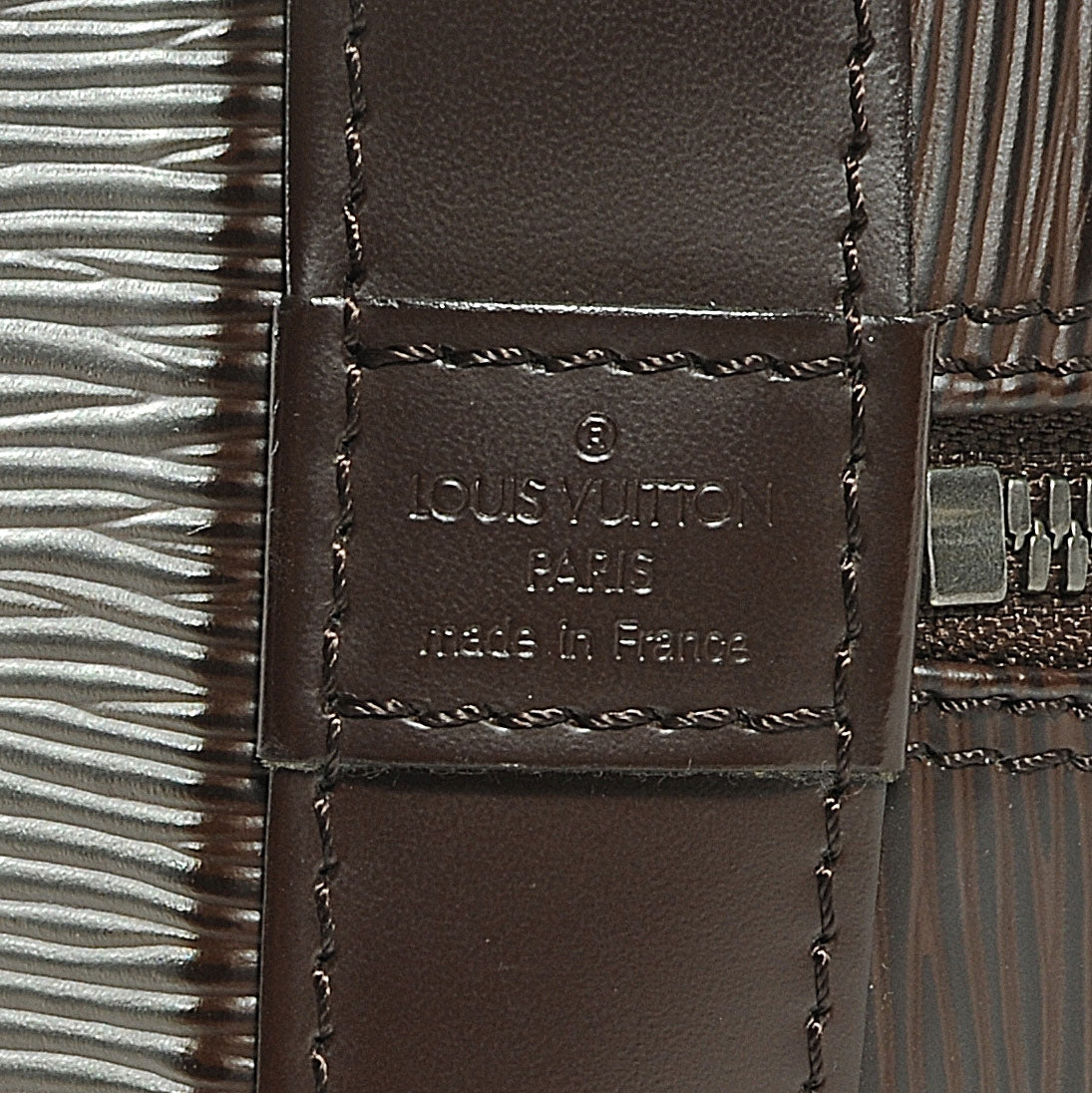 Louis Vuitton Epi Alma PM Moka 7 of 7