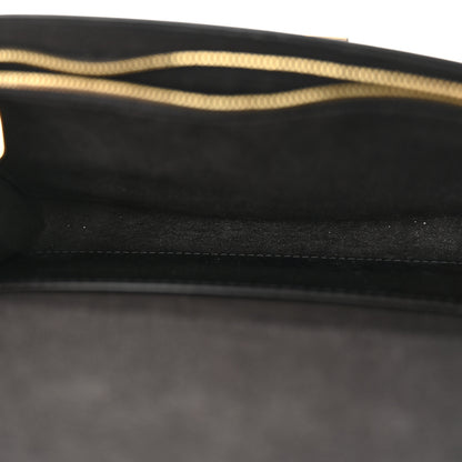 Louis Vuitton Calfskin Chain Louise MM Black 5 of 13