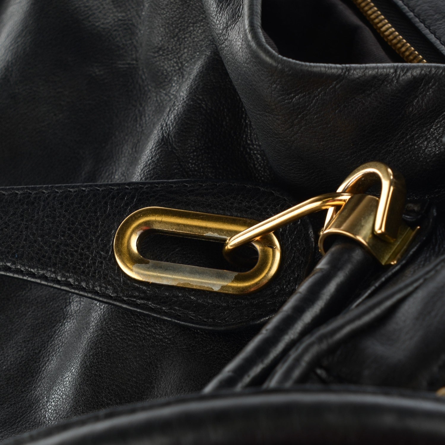 Chloe Calfskin Large Paraty Black 8 of 11