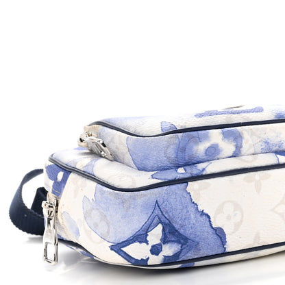 Louis Vuitton Monogram Watercolor Outdoor Pouch Blue 8 of 12
