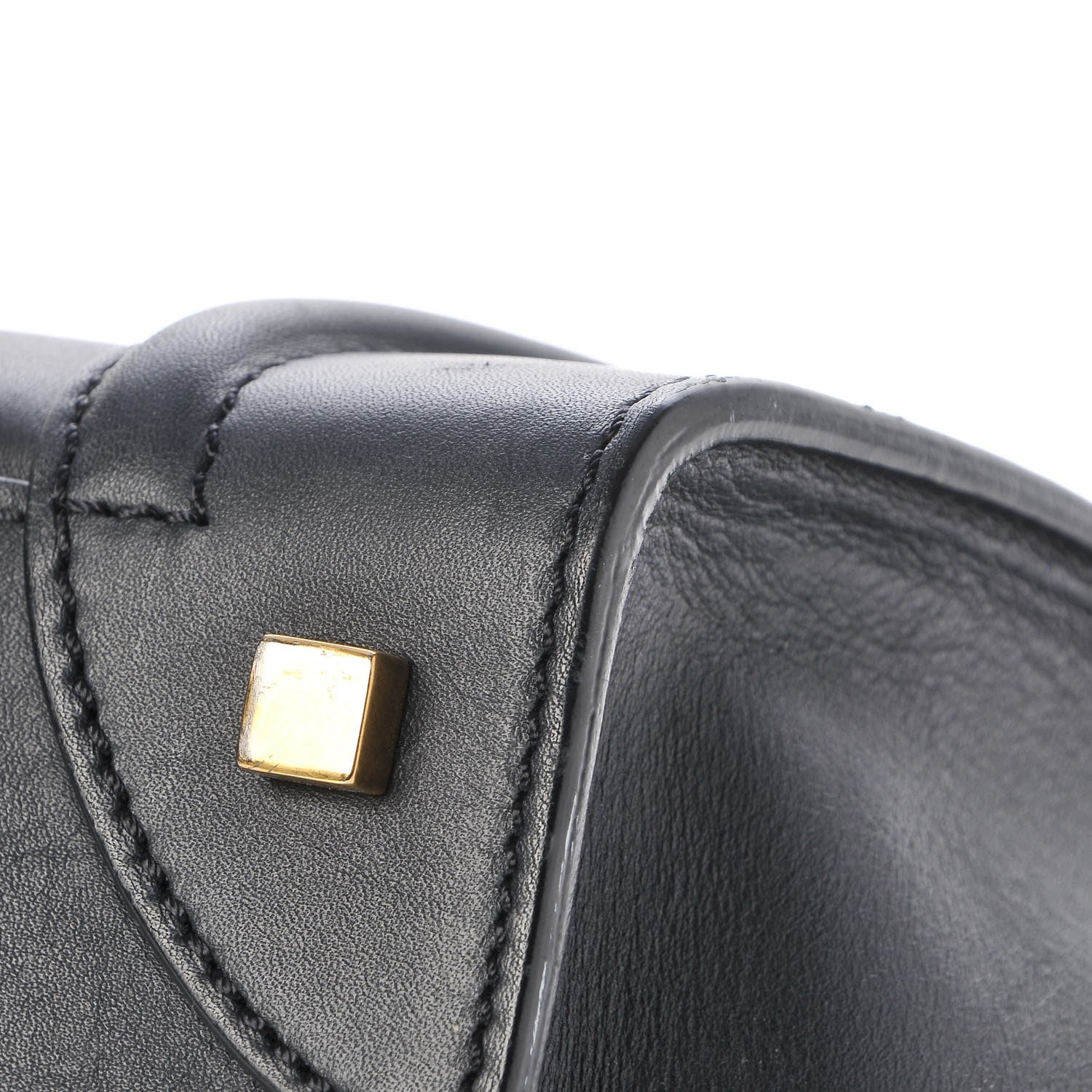 Celine Smooth Calfskin Mini Luggage Navy Blue 11 of 13