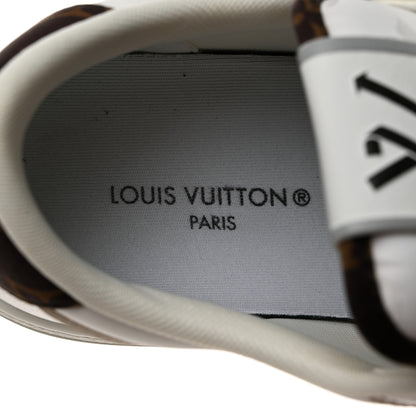 Louis Vuitton Charlie Sneakers 40 White Cacoa Brown 6 of 9