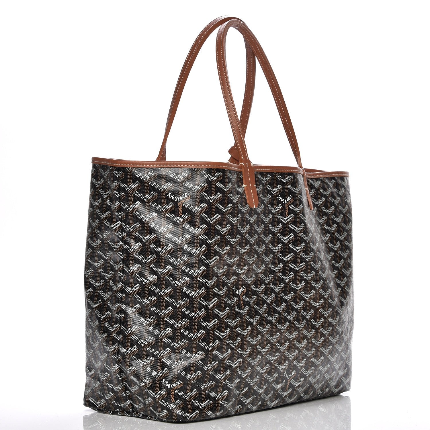 Goyard Goyardine Saint Louis PM Black Gold 3 of 8