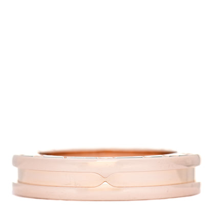 Bulgari 18K Rose Gold B.Zero1 One-Band Ring 50 5.25 1 of 5