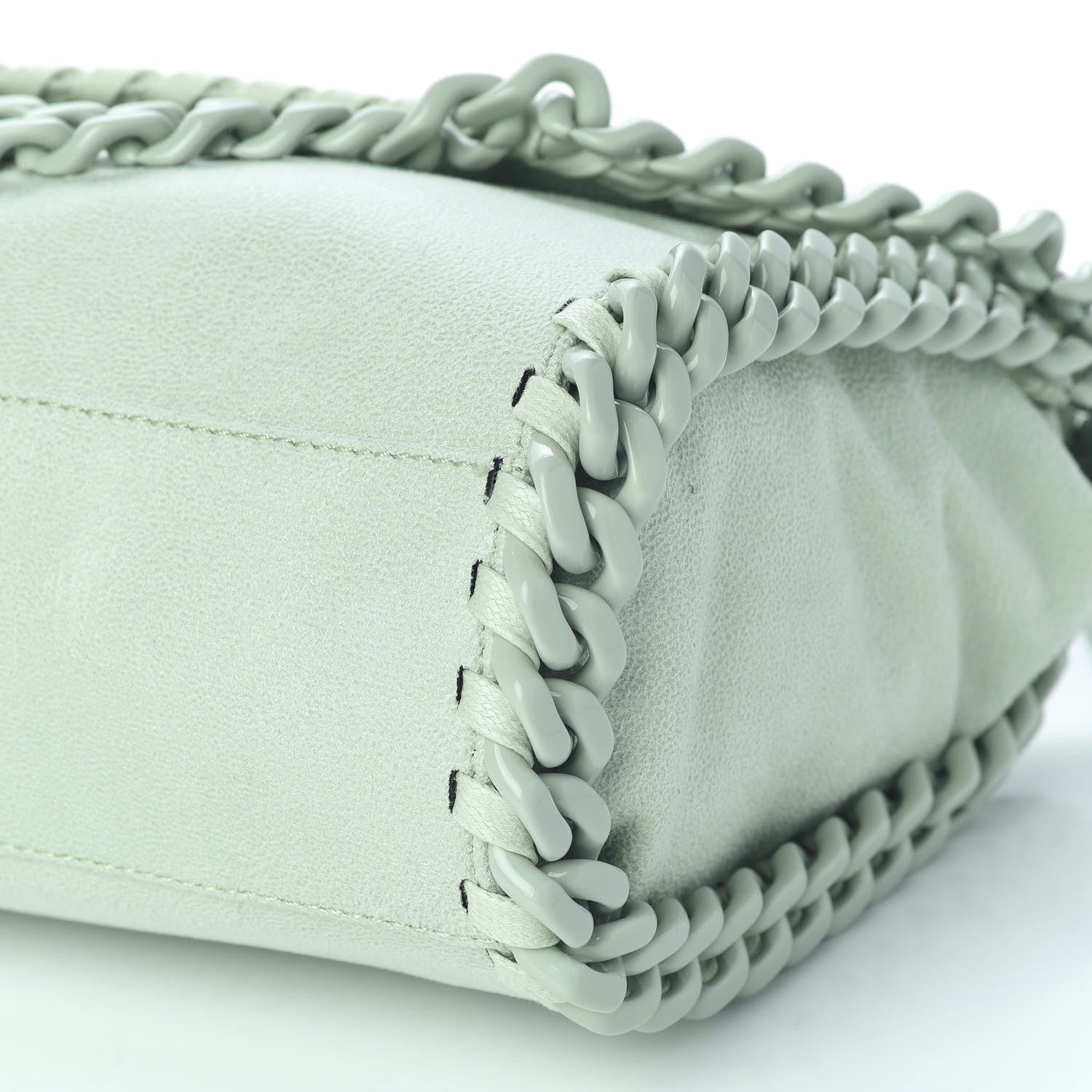 Stella McCartney Shaggy Deer Mini Candy Falabella Shoulder Bag Mist 7 of 9