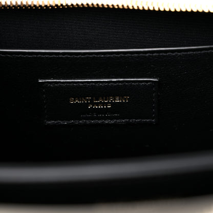 Saint Laurent Shiny Calfskin Medium Uptown Tote White 6 of 17