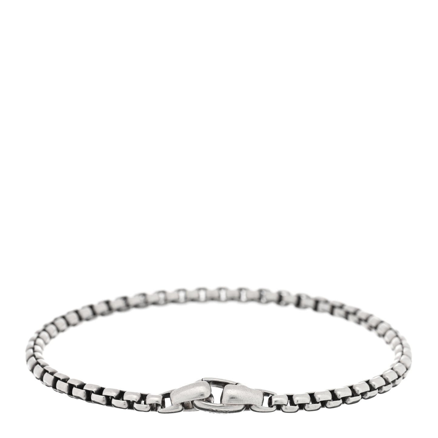 Sterling Silver 4mm Box Chain Bracelet