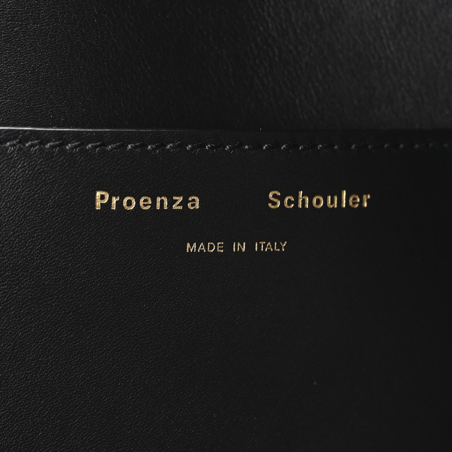 Calfskin Pipe Tote Black