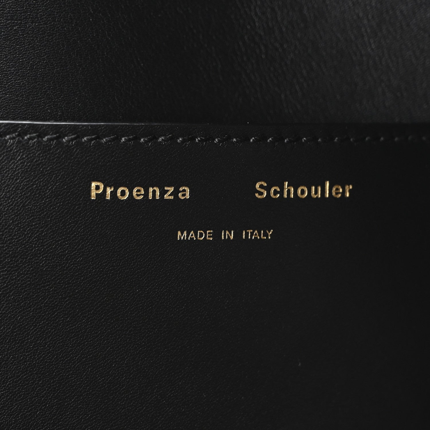 Proenza Schouler Calfskin Pipe Tote Black 6 of 9