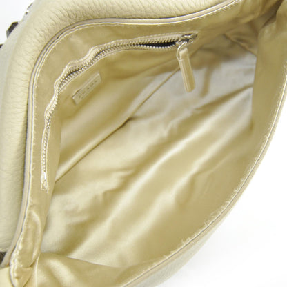 Prada Vitello Daino Ricamo Beaded Shoulder Bag 9 of 12