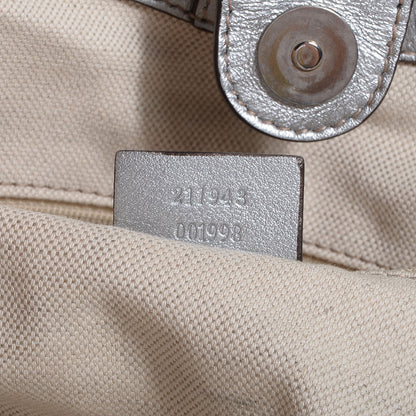 Gucci Guccissima Large Sukey Tote Silver 7 of 7