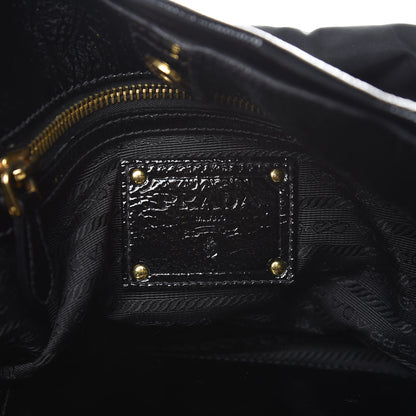 Prada Tessuto Nylon Spazzolato Tote Black 6 of 10