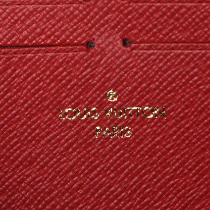 Louis Vuitton Damier Ebene Clemence Wallet Cherry 6 of 7