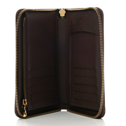Louis Vuitton Damier Ebene Zippy Compact Wallet 5 of 8