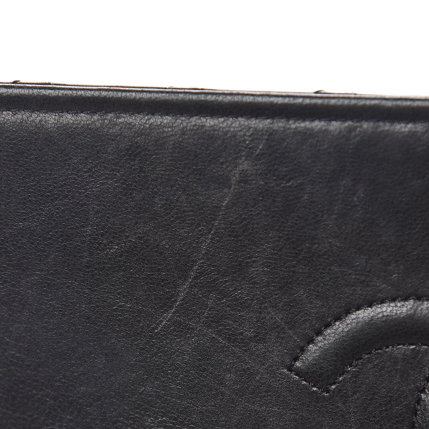 Chanel Lambskin Quilted Shoulder Flap Bag Black 29 of 34