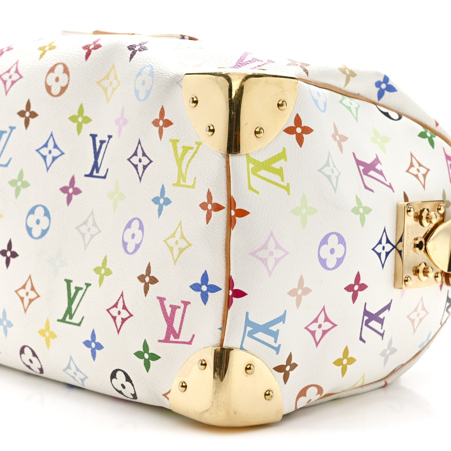 Monogram Multicolor Speedy 30 White