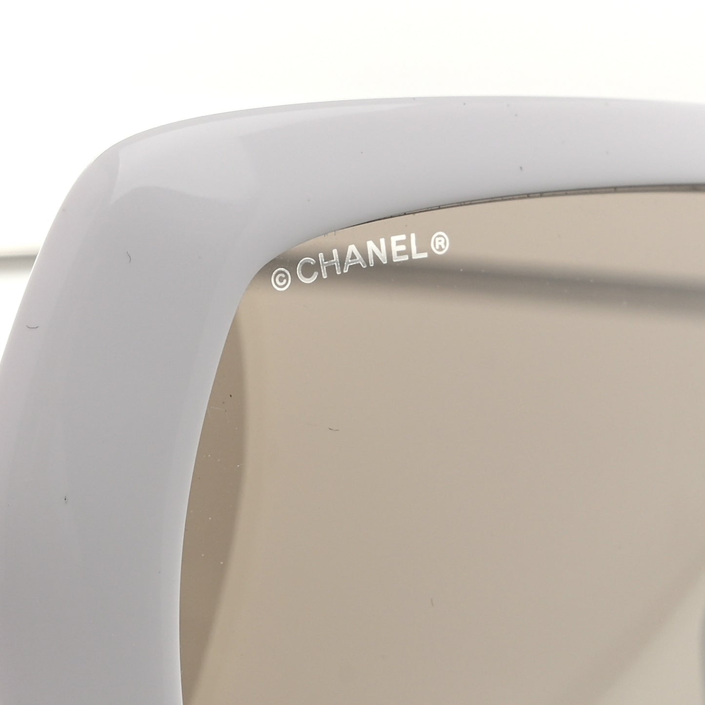 Acetate Metal Shield Sunglasses 71336A White