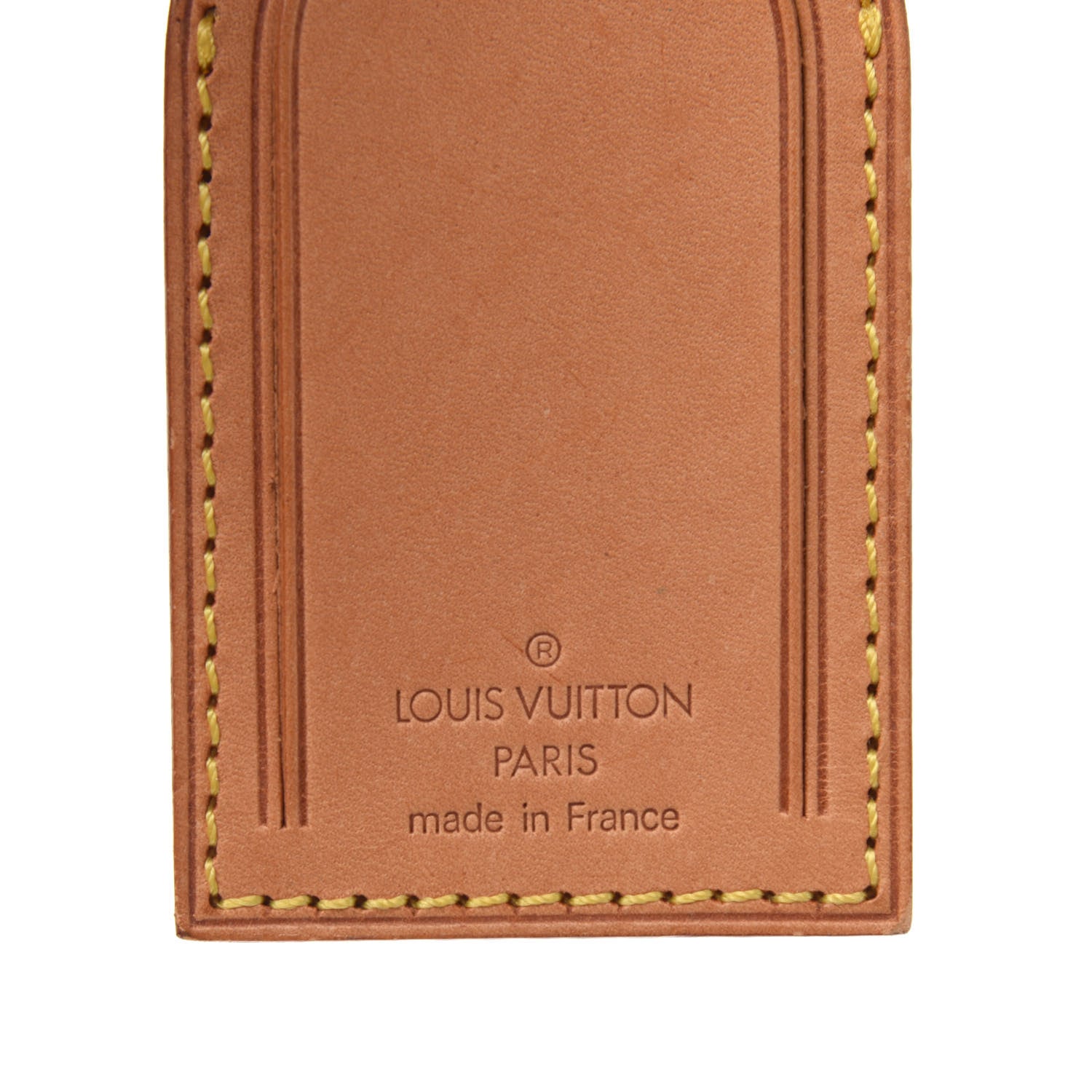 Louis Vuitton Vachetta Luggage Tag 3 of 10