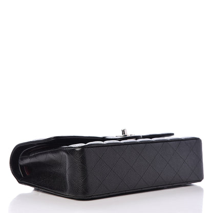 Chanel Caviar Quilted Medium Double Flap Black 4 of 13