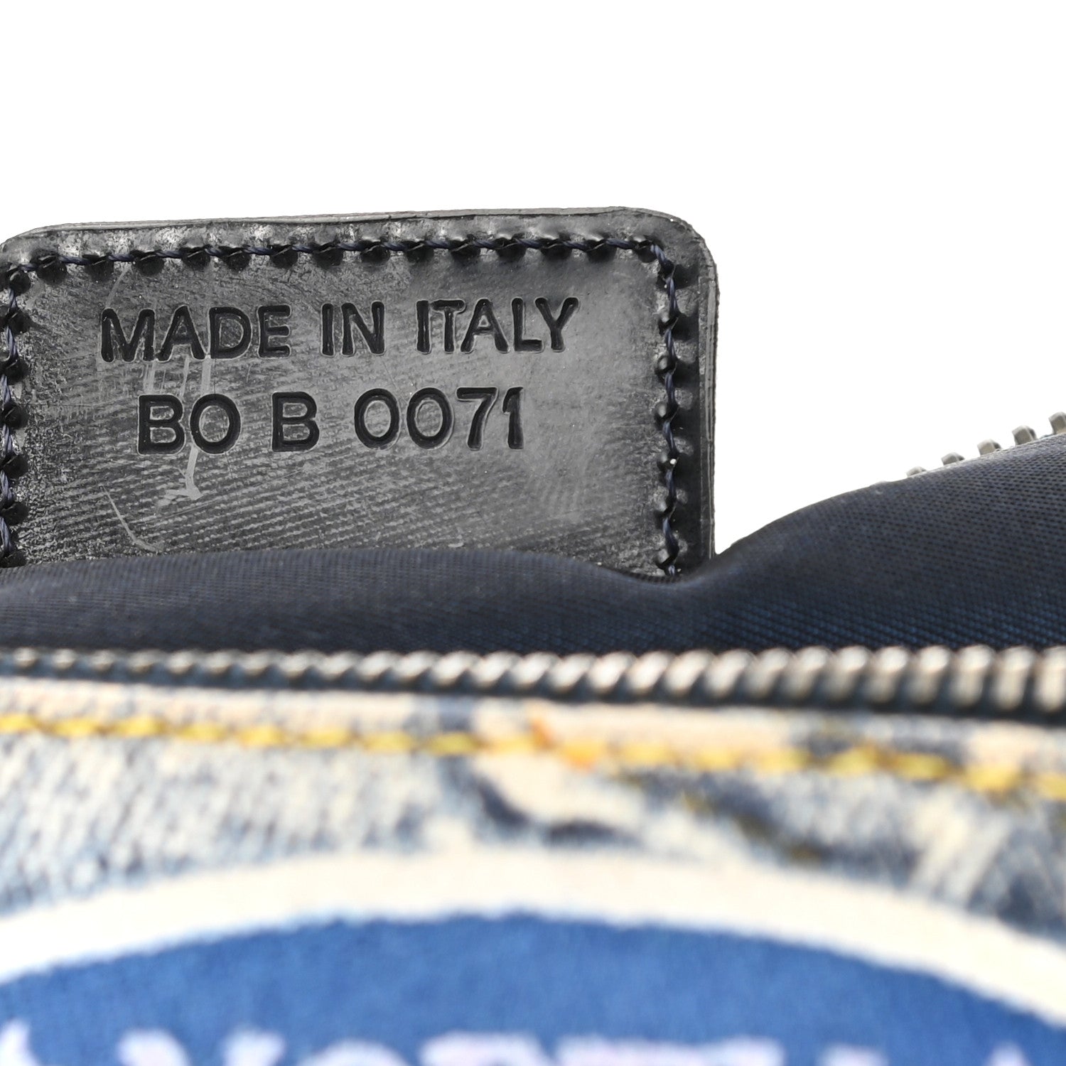 Christian Dior Denim Speedyway Mini Saddle Pochette Blue 7 of 10