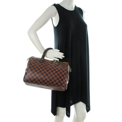 Louis Vuitton Damier Ebene Speedy 30 2 of 10