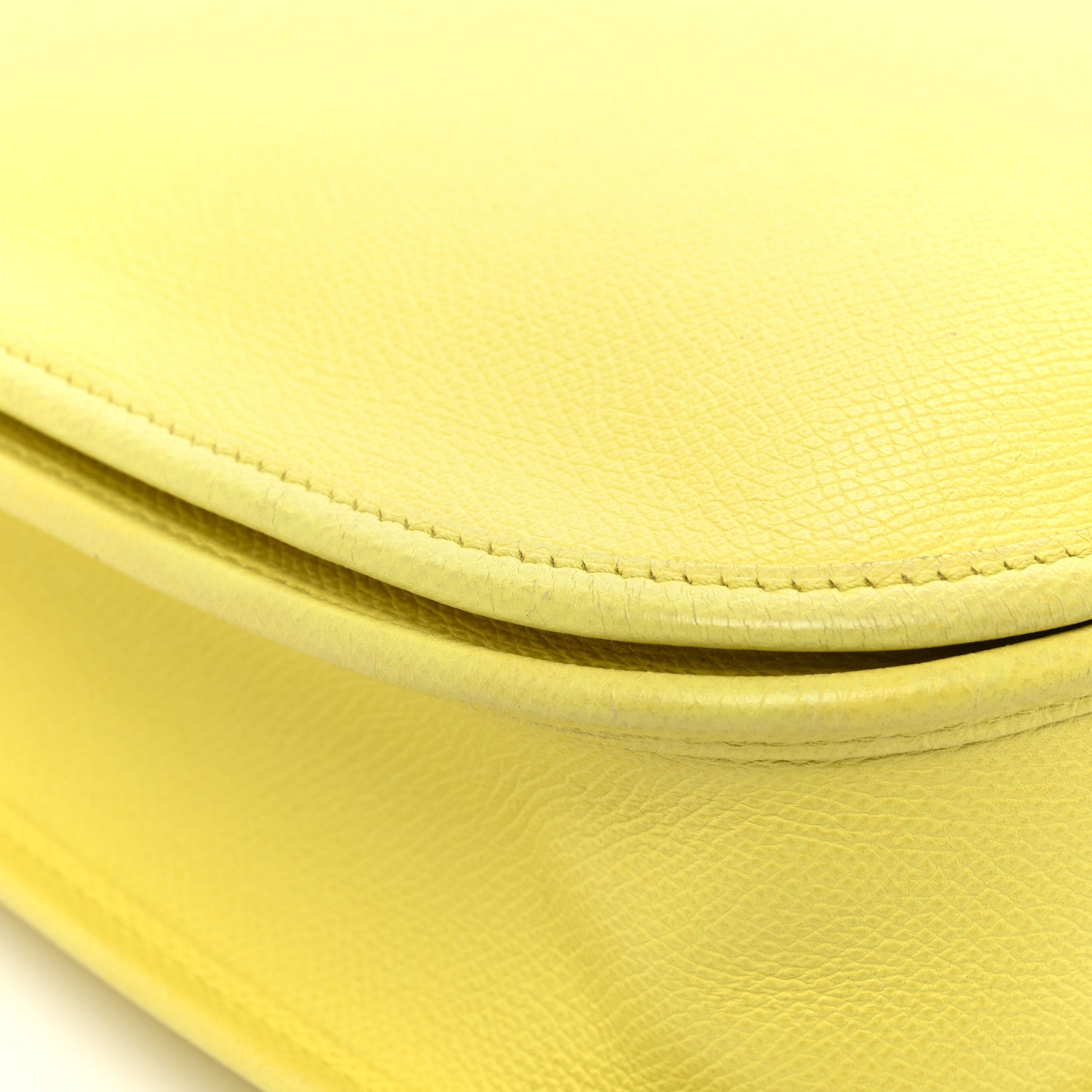 Hermes Epsom Evelyne III PM Lime 21 of 22