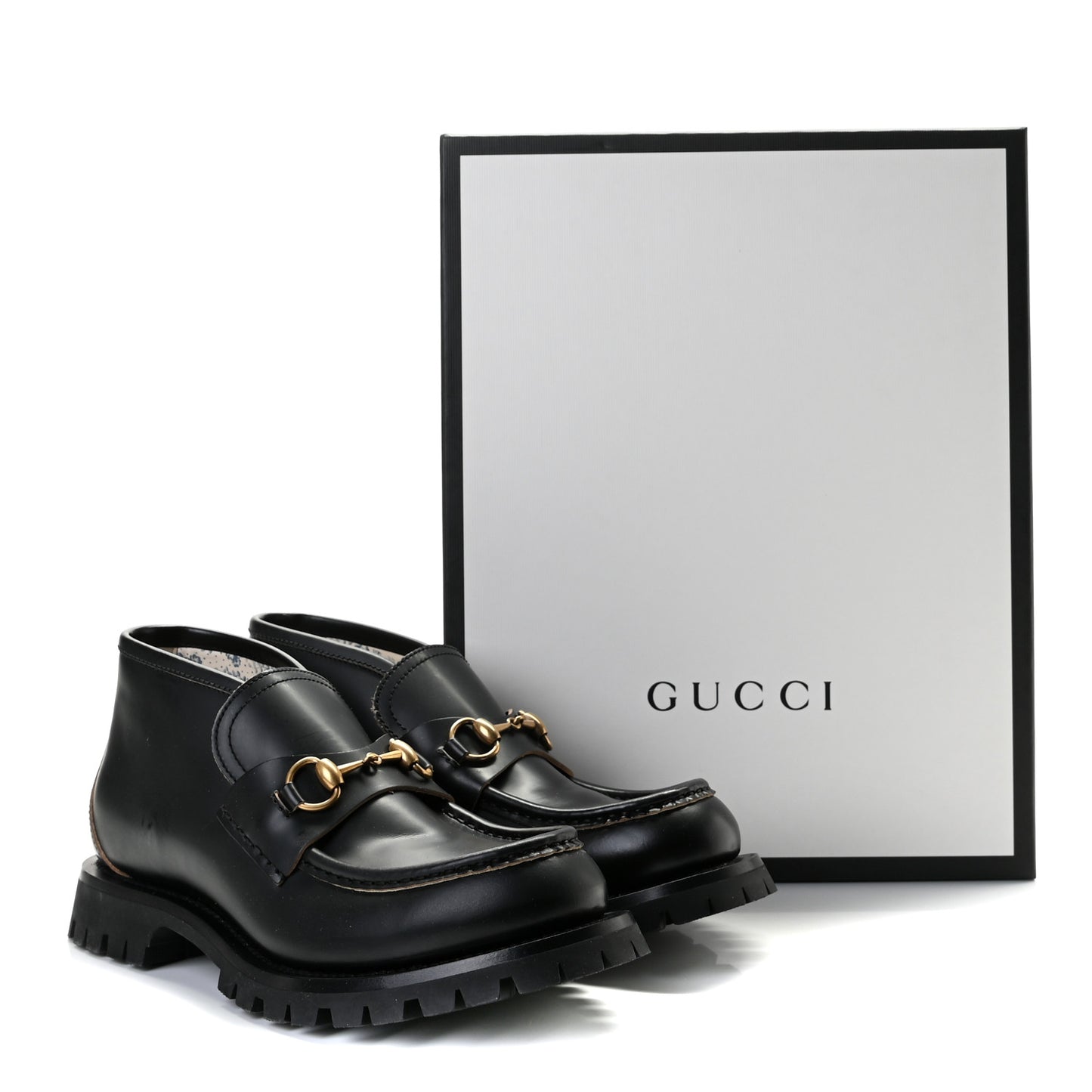 Cordovan Lux Mens Harald Horsebit Ankle Boots 7 Black