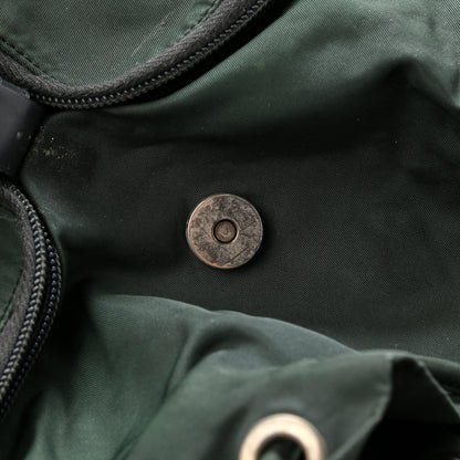 Prada Nylon Vela Small Backpack Green 14 of 14