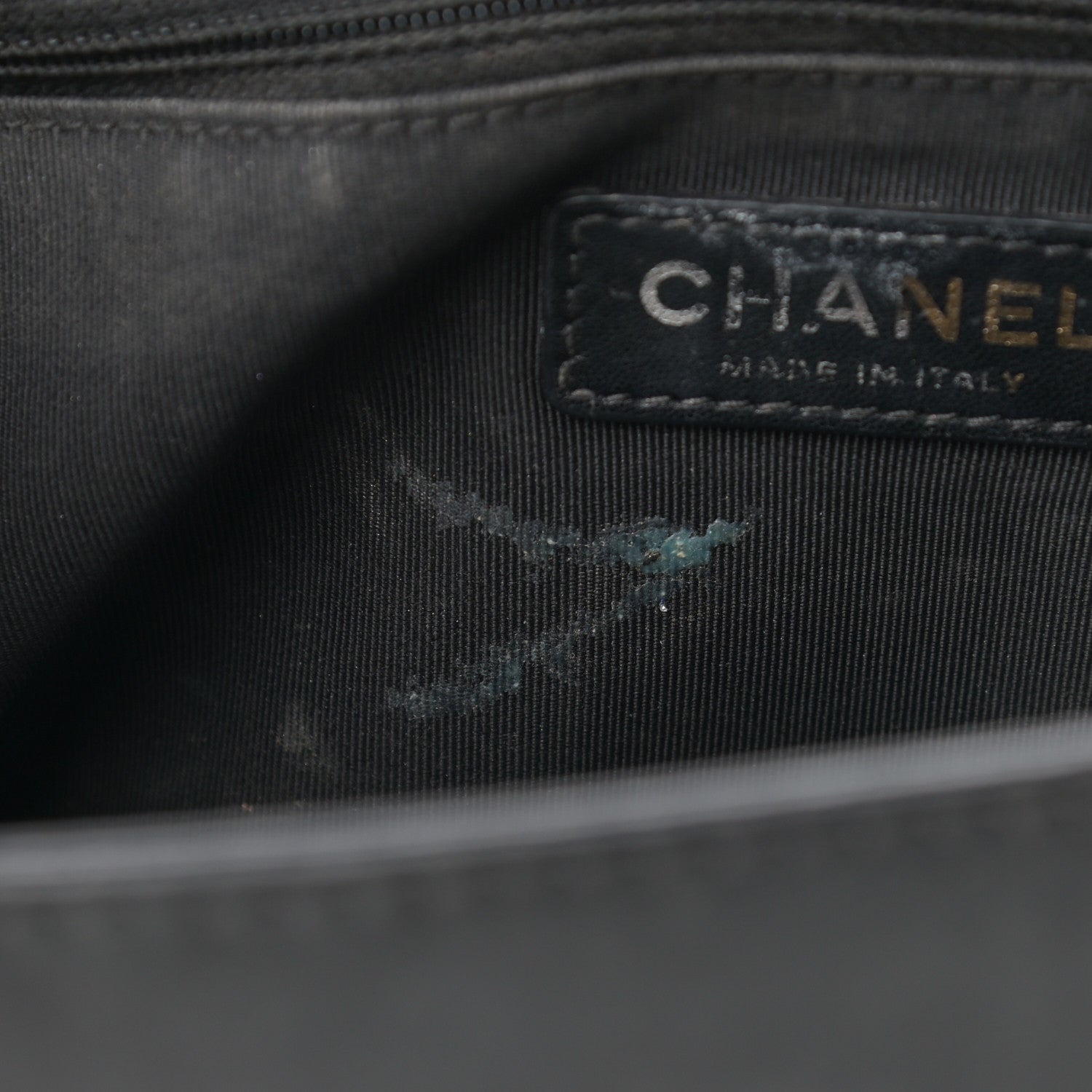 Chanel Tweed Lambskin Quilted New Medium Braided Jacket Boy Flap Black 29 of 31