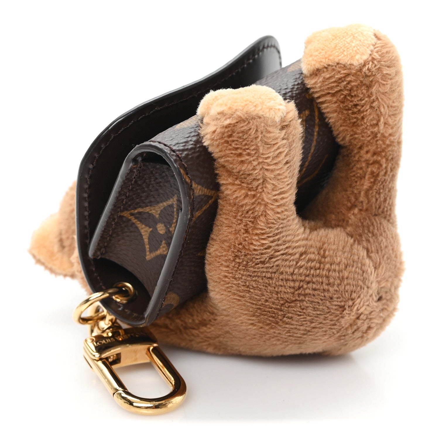 Louis Vuitton Monogram Cute Cat Pouch Earphones Case 3 of 5