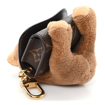 Louis Vuitton Monogram Cute Cat Pouch Earphones Case 3 of 5