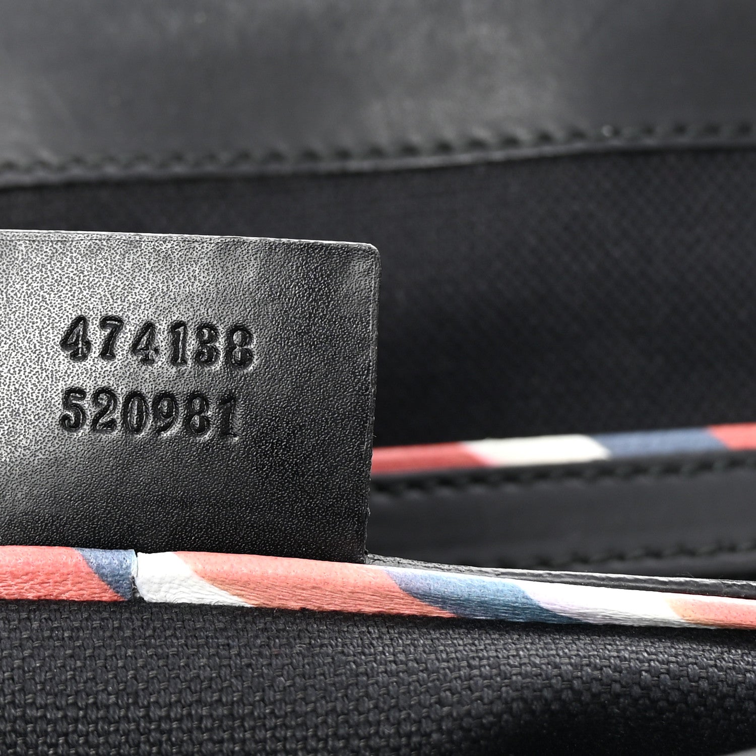 Gucci GG Supreme Monogram Night Courrier Flap Messenger Black Multicolor 7 of 10