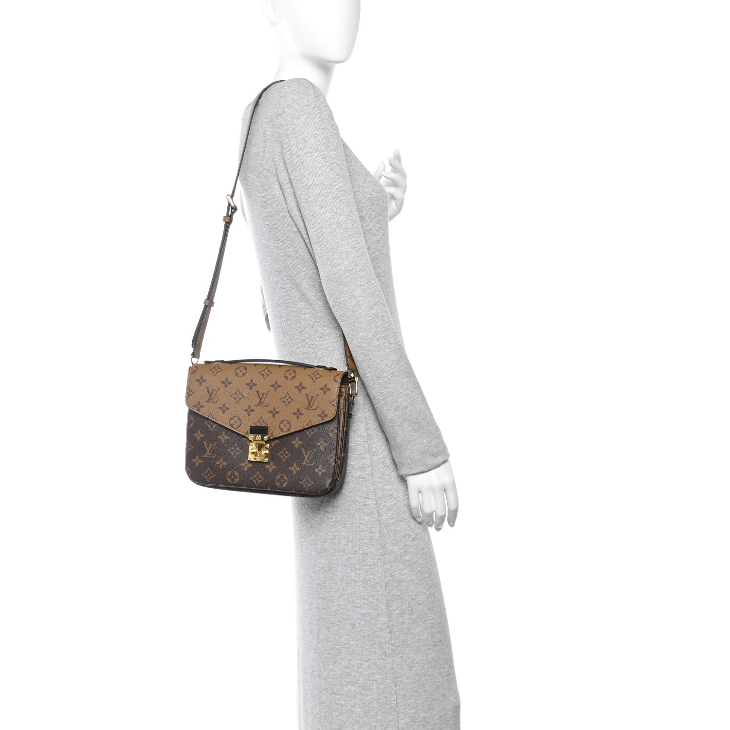 Louis Vuitton Reverse Monogram Pochette Metis 2 of 9