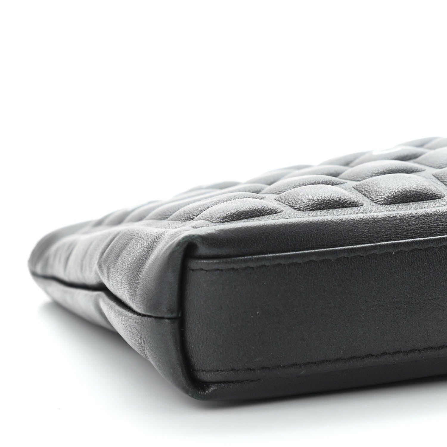 Chanel Metallic Calfskin Keyboard Pouch Black 9 of 10