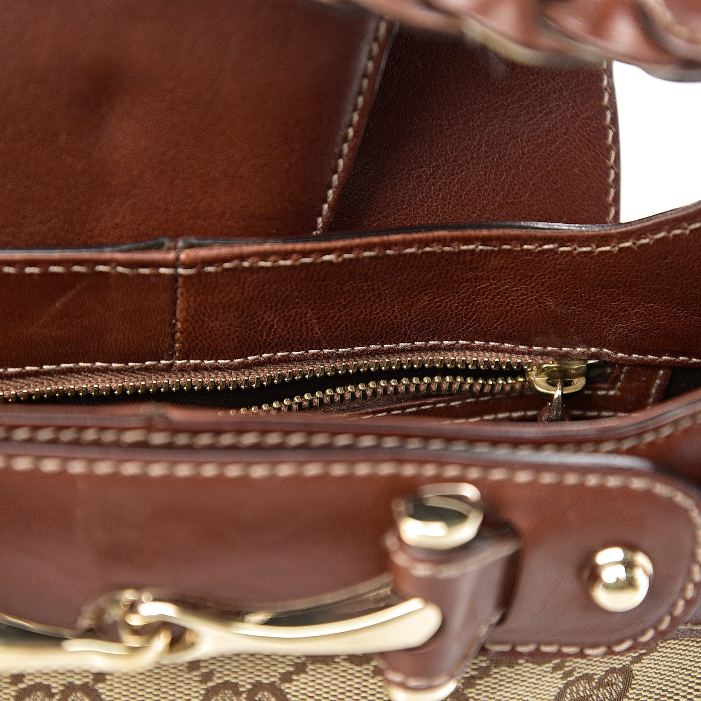 Monogram Pelham Shoulder Bag Brown