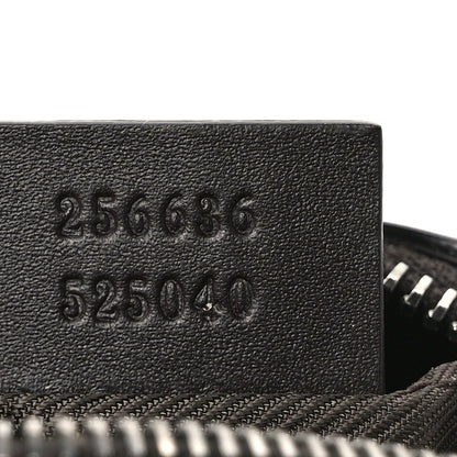 Gucci Monogram Web Small Cosmetic Case Dark Brown 7 of 9