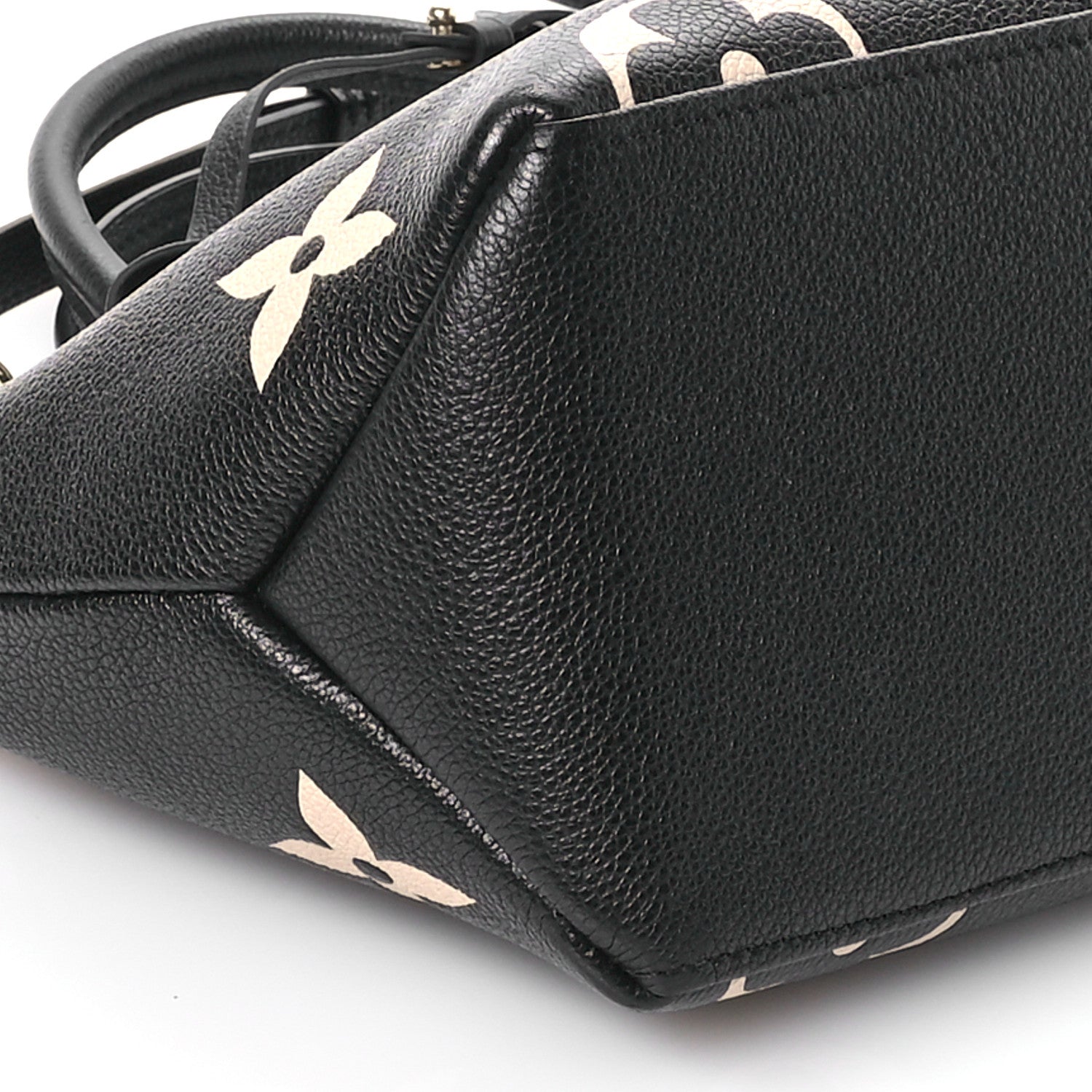 Louis Vuitton Empreinte Monogram Giant Petit Palais Black Beige 8 of 9