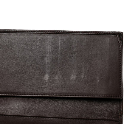 Gucci Guccissima Abbey Continental Wallet Chocolate 8 of 9