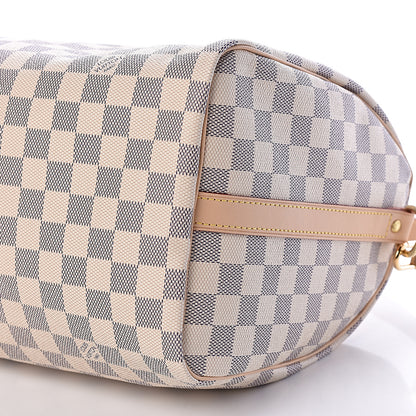 Louis Vuitton Damier Azur Speedy Bandouliere 30 10 of 10