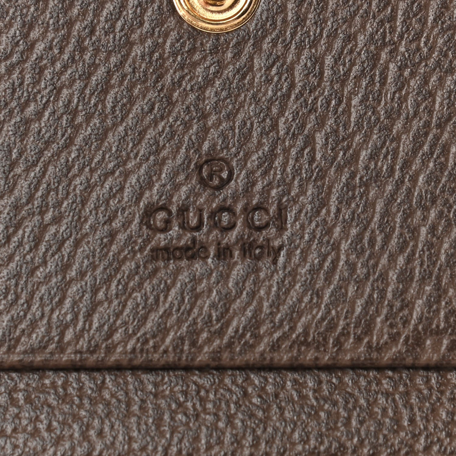 Gucci GG Supreme Monogram Web Ophidia Card Case Beige New Acero 6 of 7