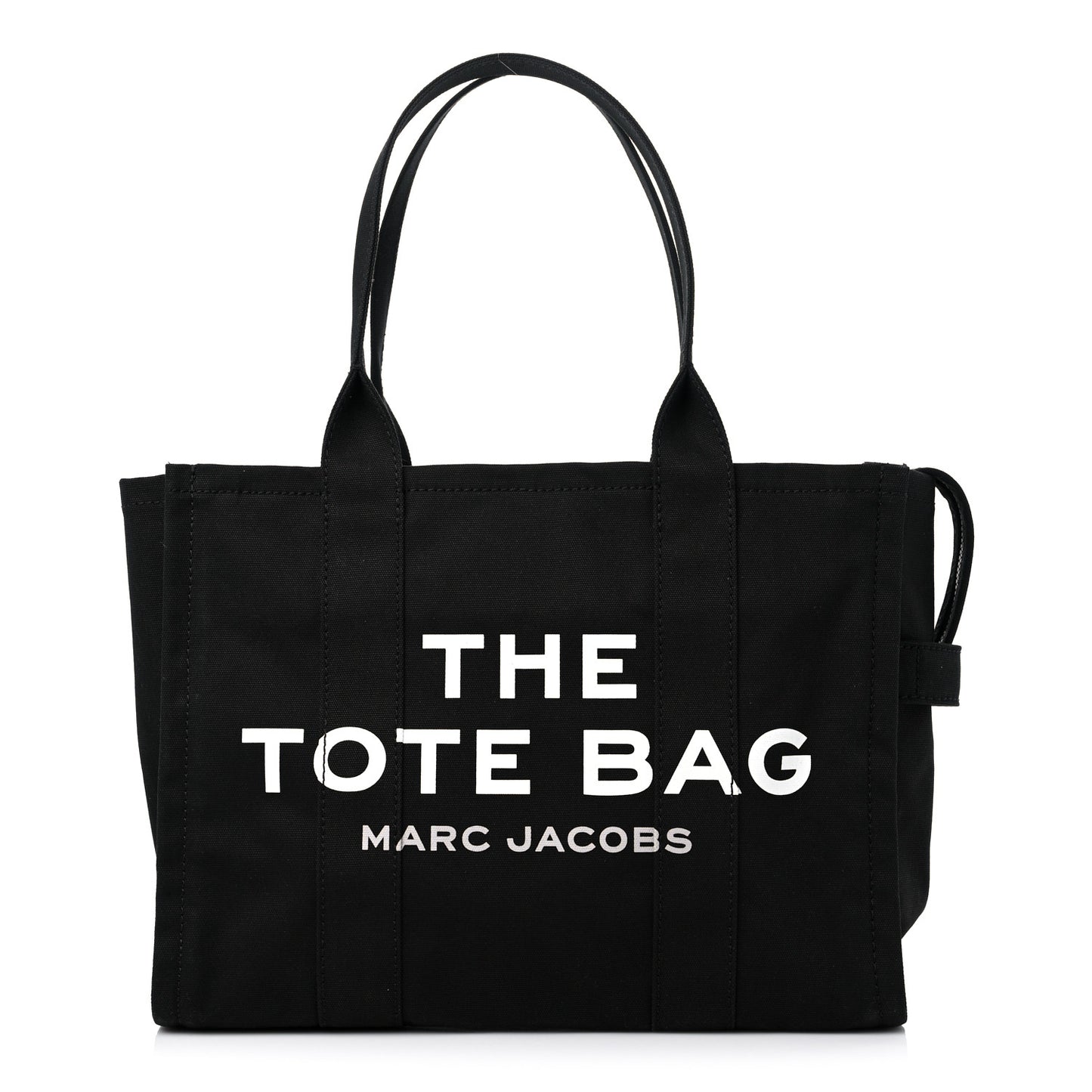 Cotton Canvas Large The Tote Bag Black