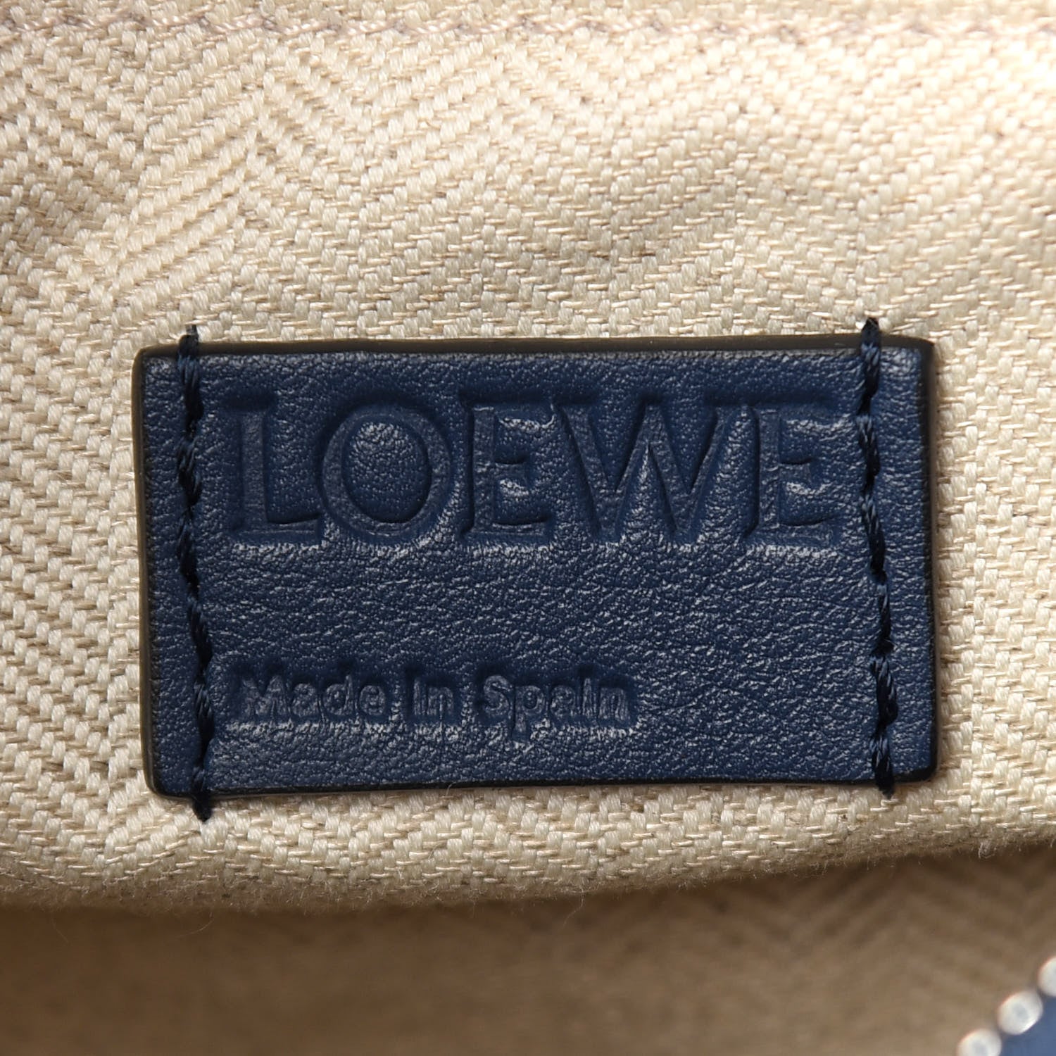 Loewe Calfskin Small Puzzle Bag Marine 6 of 9