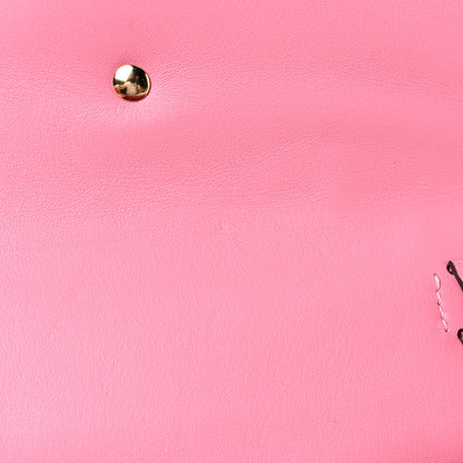 Gucci Satin Crystal Mini Sylvie Top Handle Bag Peony 14 of 20