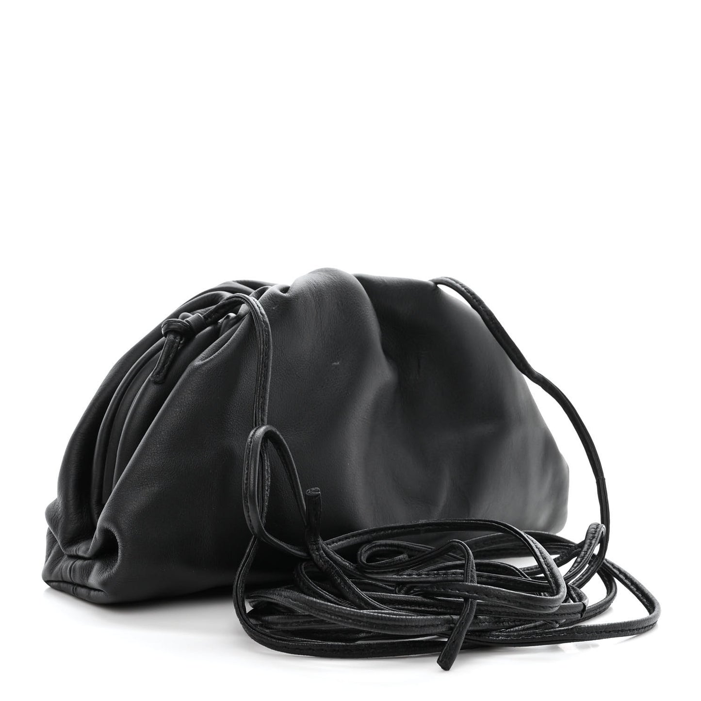 Butter Calfskin The Mini Pouch Black