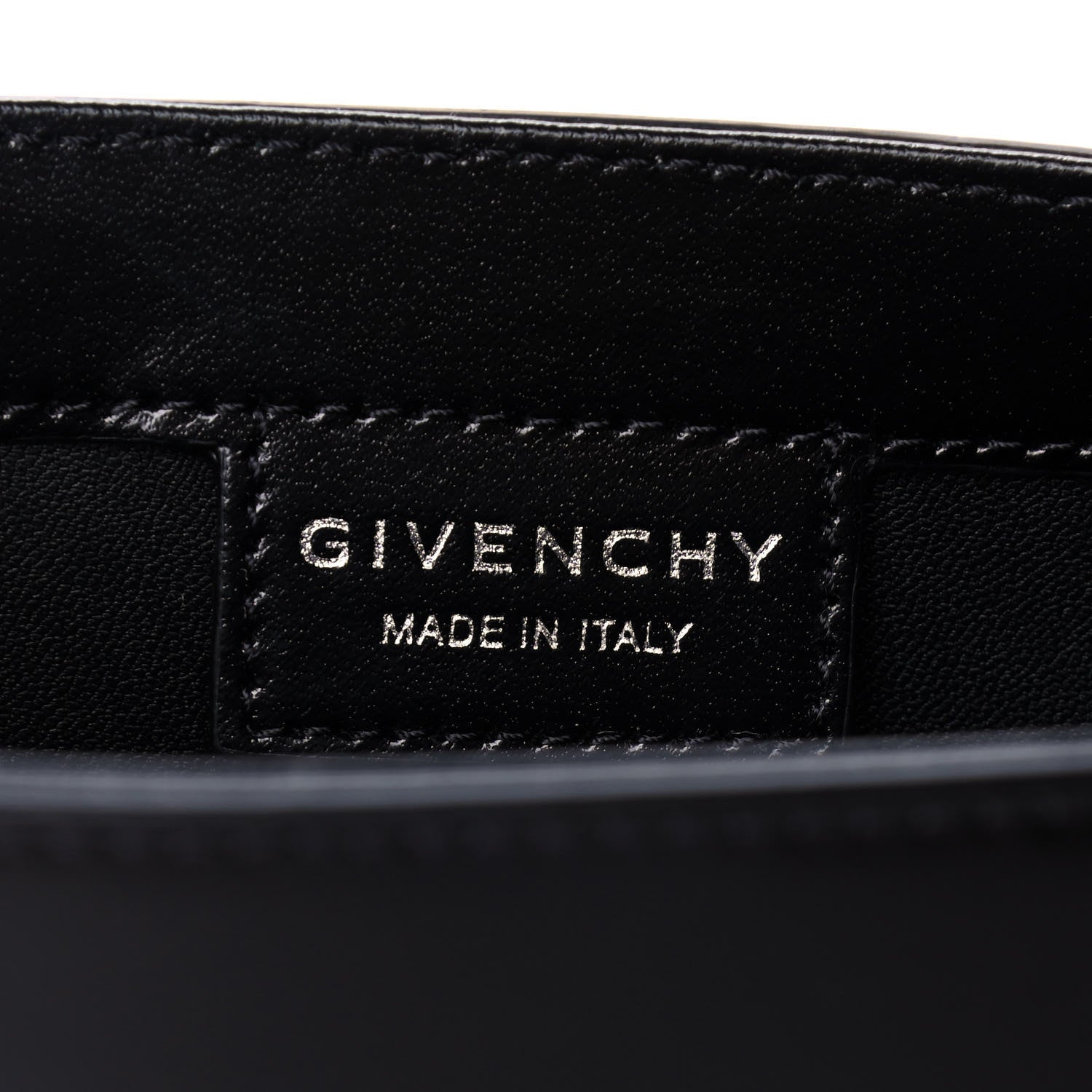 Givenchy Box Calfskin Small Cut Out Shoulder Bag Black 5 of 9