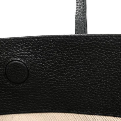 Gucci Pebbled Calfskin Small Swing Tote Black 10 of 10