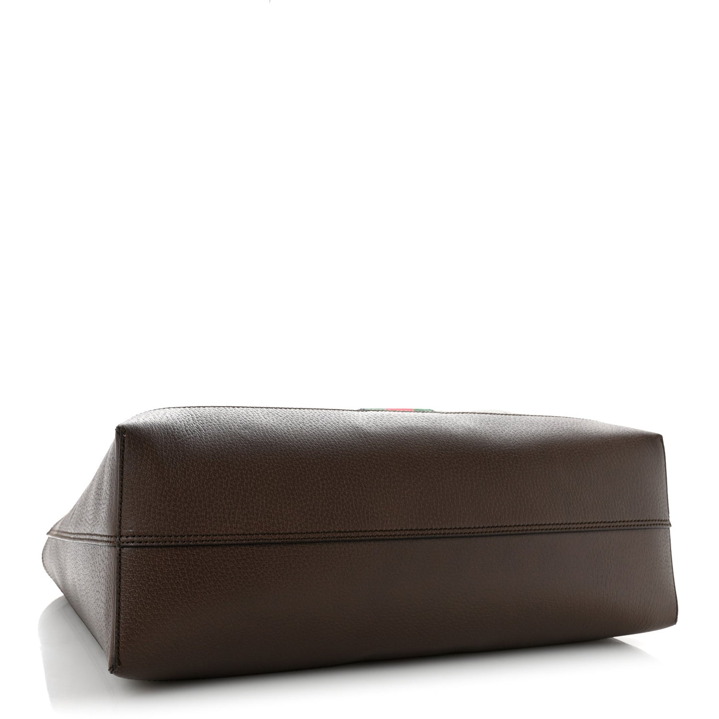 GG Supreme Monogram Web Ophidia Tote Brown