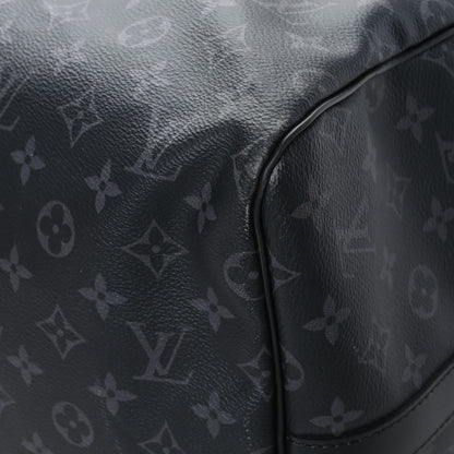 Louis Vuitton Monogram Eclipse Keepall Bandouliere 55 9 of 11