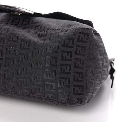 Fendi Zucchino Mama Baguette Black 9 of 11